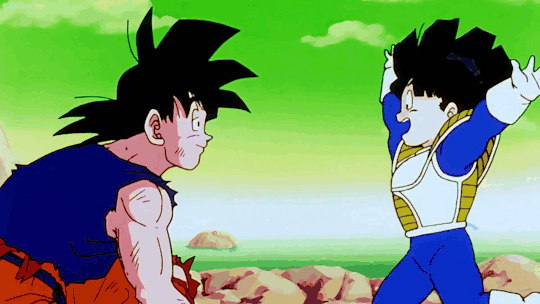 ramenuzumaki:  Happy Father’s Day! ❤Alright, Goku is not the best father in the world, BUT he definitely loves his sons. Just look at them!💕