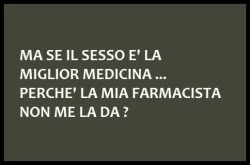 sbullonato:  chicazzomelhafattofare:  Eggià……..  XD  me lo chiedo anche io !!! (p.s. vicino dove lavoro c'è una farmacia con le farmaciste che credo abbiano fatto, prima di essere assunte, i provini con qualche agenzia di fotomodelle &hellip;.oh