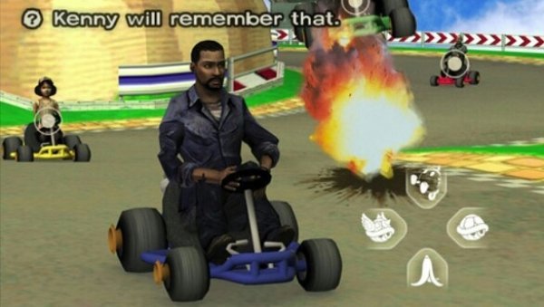 dorkly:  Telltale’s “The Karting Dead” Don’t let your group drift apart.