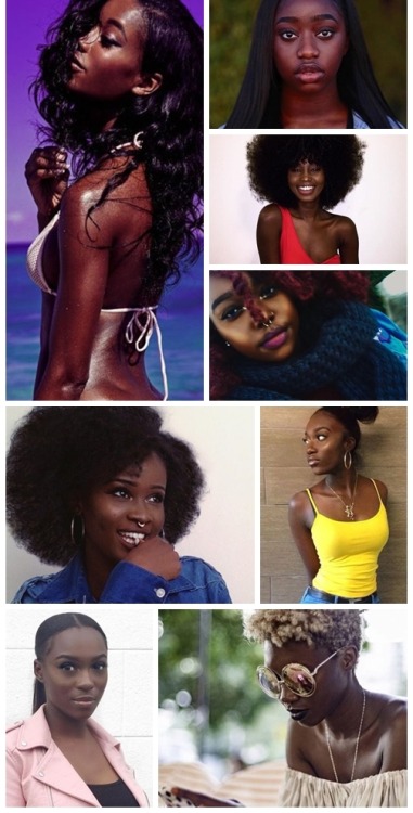 Porn Pics alwaysbewoke: dark skin black women are sooooo