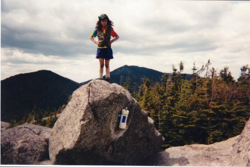 help i was so cuteETA: really and truly this is Peak pre-12 me: on a mountain horrible shirt useless