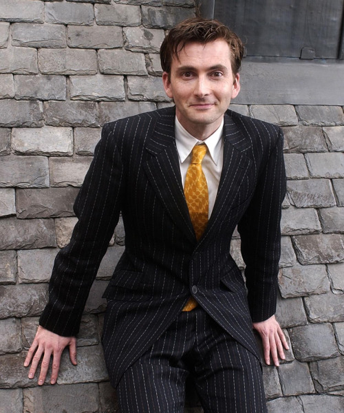 fracturedmind:  tennydr10confidential:  David Tennant sure has a nice *looks down then back up in a daze* sorry, what was I going to say? I got distracted by a certain area on him.   LOL