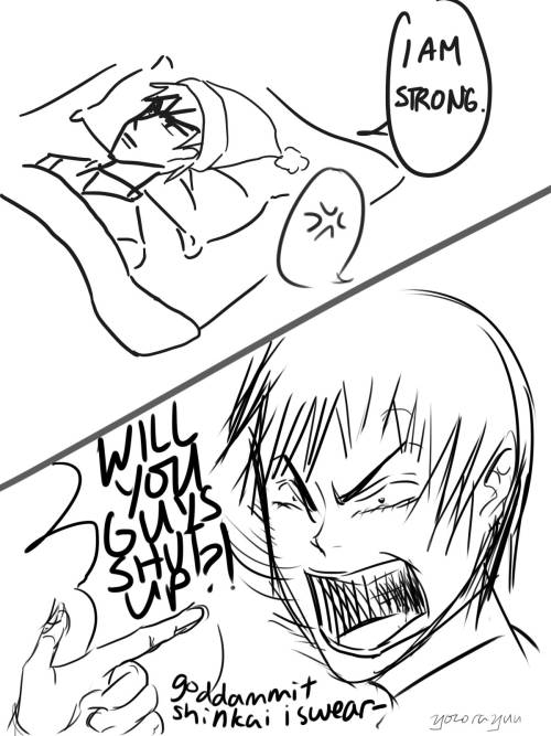 yozorayuu:I feel like this is what would happen if hakogaku had a sleep overa+ manami