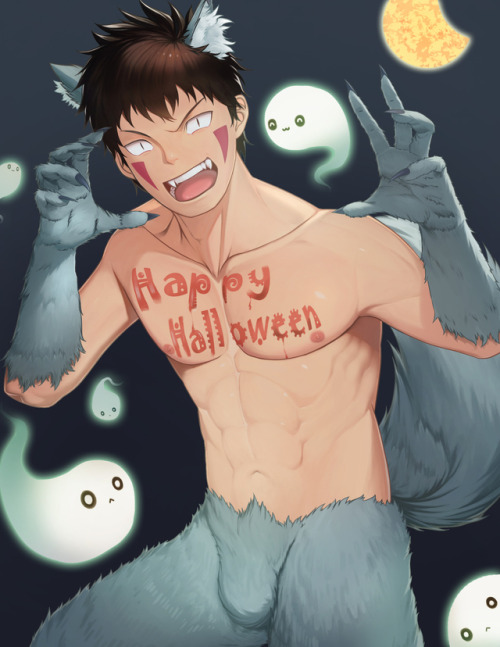 onlykiba: Halloween Kiba <3 Source By   小黑羊   