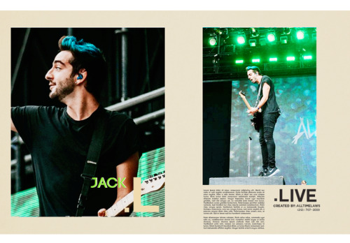 All Time Low Summer Sonic 2017 Magazine mockup (click for hd)