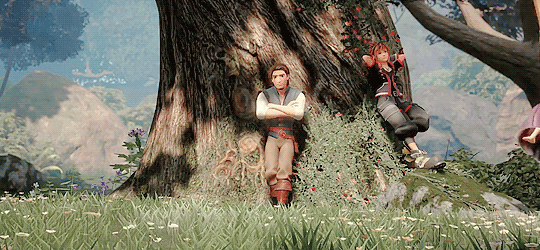 thechocobros:  #Sora, Donald, Goofy and Flynn dealing with Rapunzel’s moods is