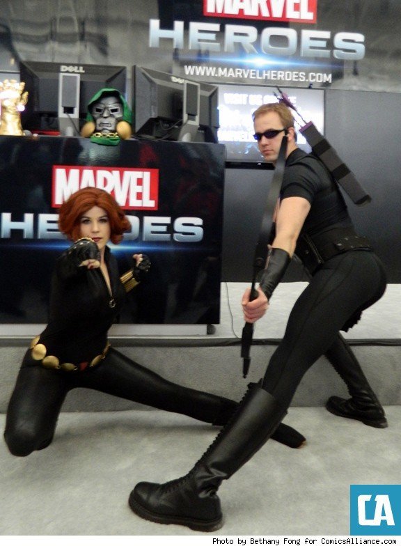 hunksintights:  Comic book conventions - the best excuse for men to wear spandex