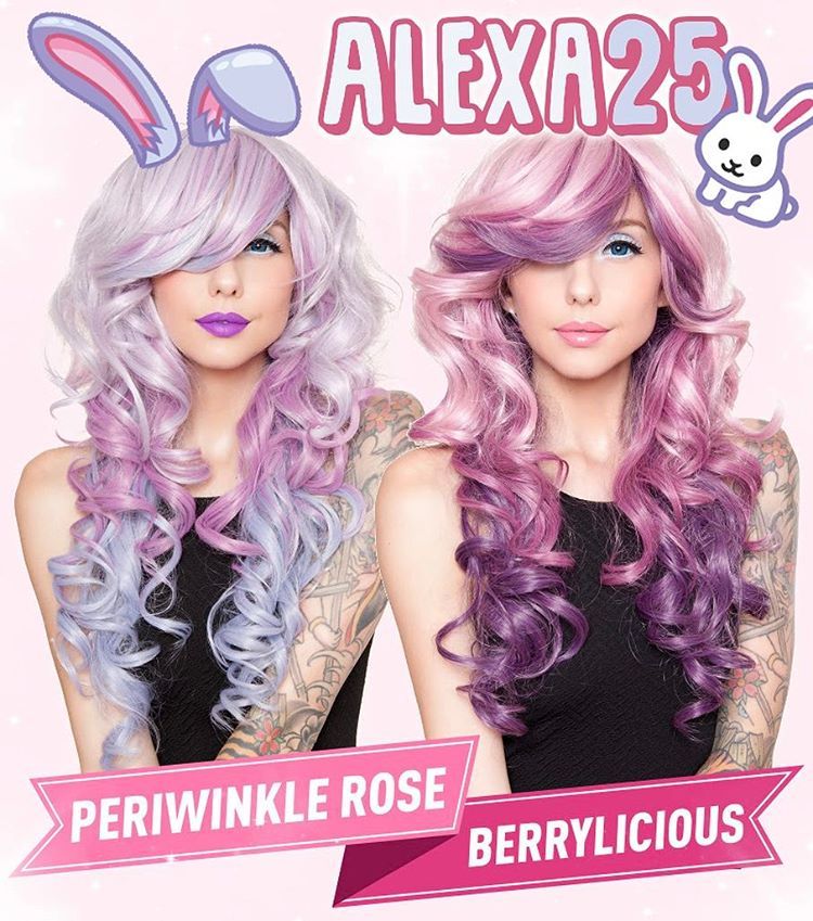🐰💖 DOUBLE WIGGIE NEWS TIME! Ready? 1! It’s oooofficially Easter week = EASTER DISCOUNTS! Starting now until Easter Sunday at midnight, you can use code ALEXA25 for 25% off everythiiiing from @rockstarwigs @gothiclolitawigs @rockalash including...