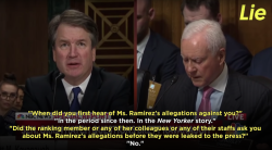 mediamattersforamerica:  Brett Kavanaugh lied repeatedly. News reports and personal accounts prove it. Here are eight minutes of examples. 