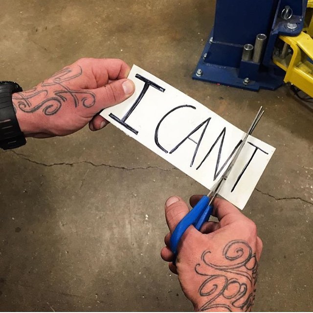 I&rsquo;m sure this is something we all need to do more of. I know I do. #stopsayingicant
