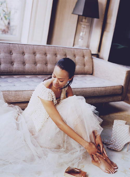fuckthestraightline: Zoe Saldana photographed for Net-A-Porter’s The Edit Magazine, March 2014 
