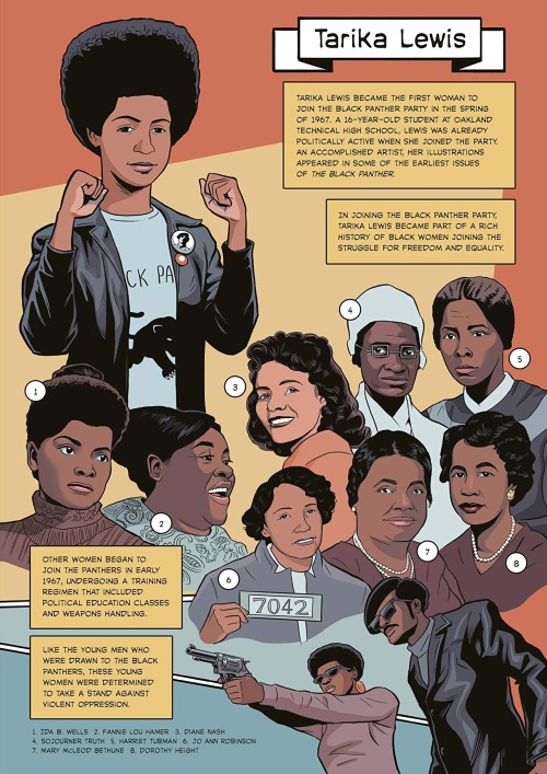 superheroesincolor:The Black Panther Party: A Graphic Novel History (2021)Founded in Oakland, Califo