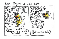 boxrocketcomics:  watching bees do their