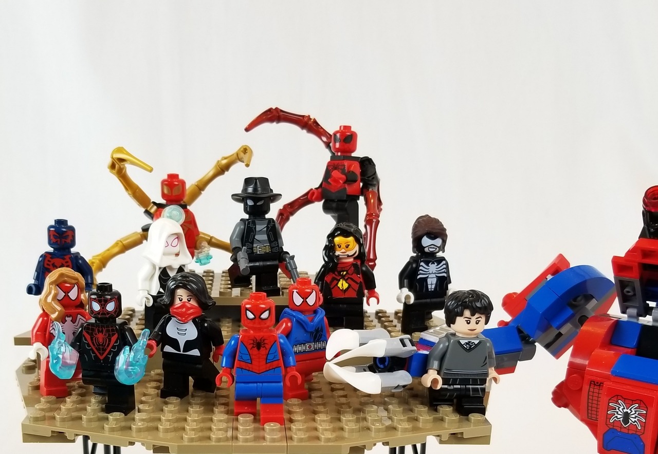 Gwen Stacy Spider-Woman Custom Minifigure MOC Lego Spider-man XP112 