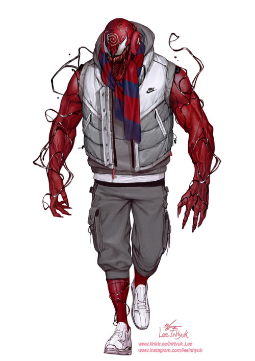 Carnage x Winter  InHyuk Leewww.artstation.com/artwork/r99JVa 