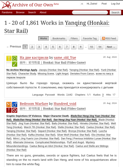 Someone:how Desperate Are You For Fics With Your Character?