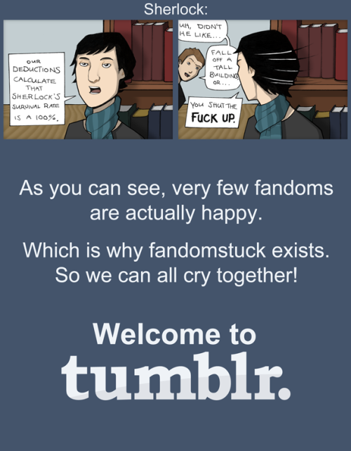 jademask114:julbuscus:peopleareaproblem:Fandoms in a Nutshell: The Comic based on the popular audio 