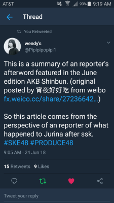 mochichan46:  jurinalovervn:  mochichan46:  Tweet + article link  She works so hard to be no.1, not only no one knows but also insult her. F*ck those haters….  It’s sad how she couldn’t have one day to her self. They even spread lies that Jurina