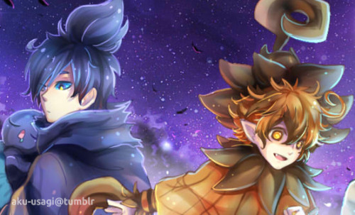 aku-usagi:  based on these designs I made for Halloween :”D Bookmark now available to pre-order on my online store~! *U* 