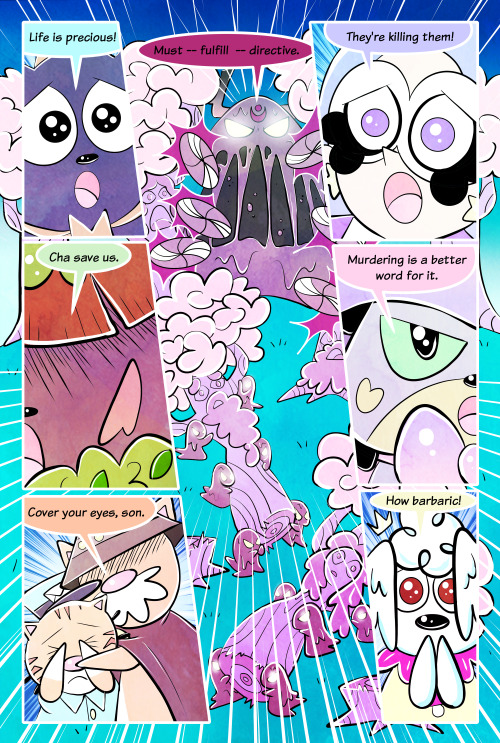 The Mystery of the Moon, Page 111What has the Golem done!!Start reading Magikats from the beginning 