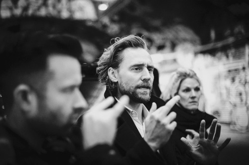 hiddlesedits: Tom photographed by Charlie Budd | Betrayal BTS photoshoot. [via]