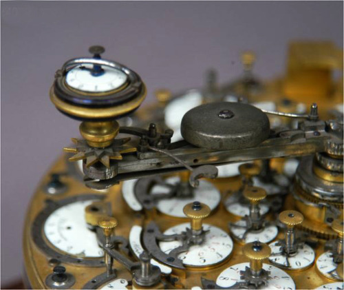 Johann Jacob Sauter, calculating machine, 1796. Brass, steel, wood. Including a handwritten manual i