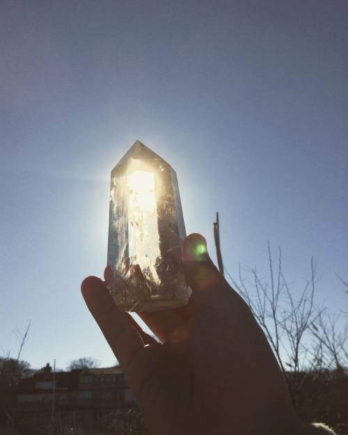 There is magic everywhere. ☯ #crystal #healing #magic #northfork #smokyquartz #love #gratitude #love