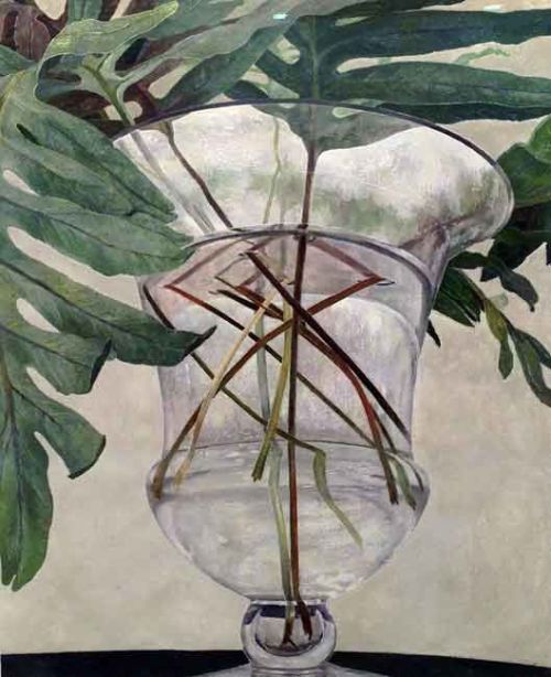 Fern still life   -    Cressida Campbell, 2013Australian,  b.1960-woodblock print, 101 x 90cm