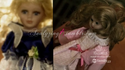 A always did love dolls, Pretty Little Liars