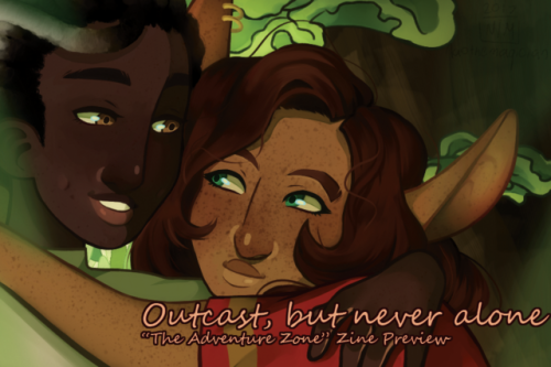 naothemagician:my preview for the @neveralonezine! go follow for updates and pre-order info!!