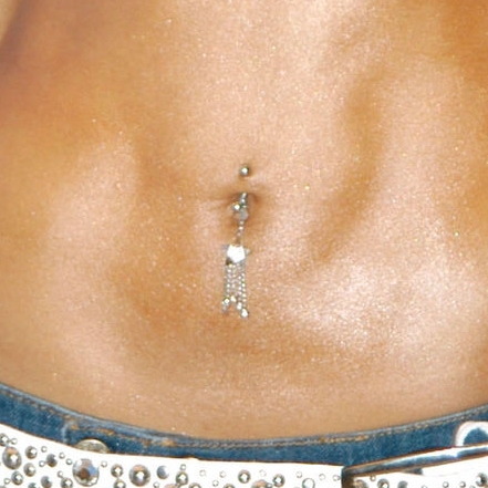 raunchily:2000s belly button rings