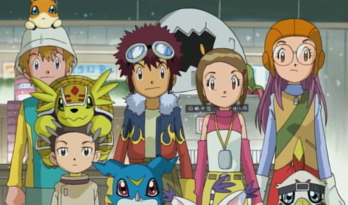 demonoflight:  Digimon Adventure 02 is 14 years old today It aired exactly 14 years ago on April 2nd 2000 MY FAVORITE SHOW IS SO GROWN UP LOOK AT THESE ADORABLE BABIES THEY’VE EXISTED FOR 14 YEARS  I’m gonna cry a little because I love 02 so much