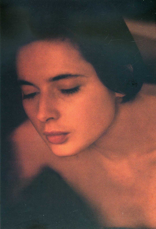 one-photo-day: Isabella Rossellini, 1984,