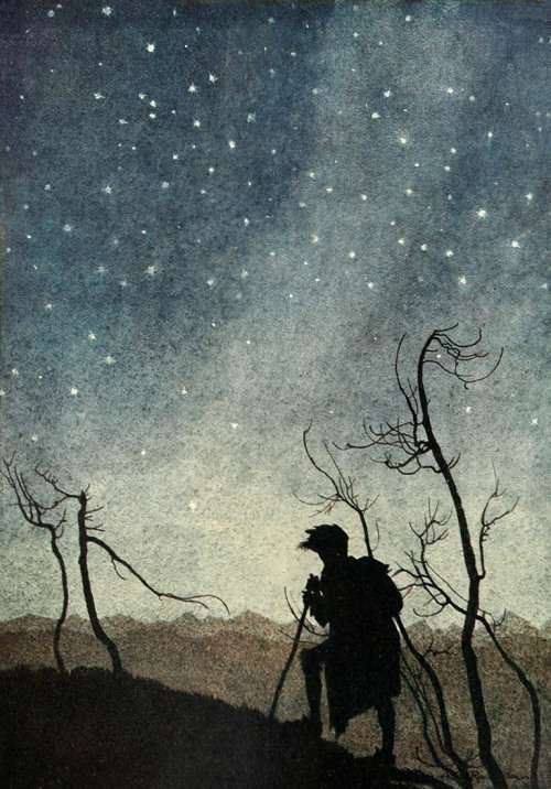 Wandering At Night (Arthur Rackham)