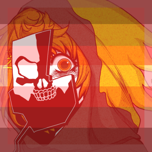 Red Rio Ranger Layout W/ Demigirl Flag Requested By: @eichirot