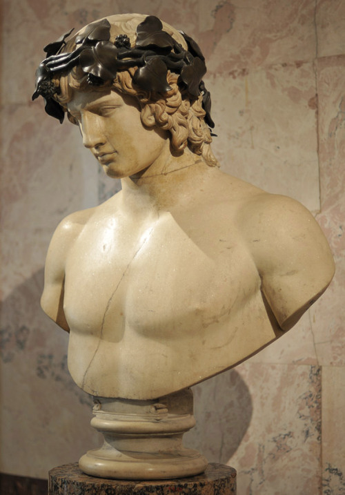 theancientwayoflife:~ Portrait of Antinous.Date: ca. middle of 2nd centuryMedium: MarbleProvenance: 