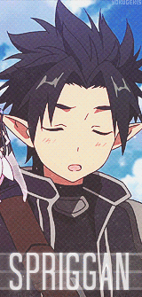 kenzokuki:  The Black Swordsman, Kirito || For Chow! 