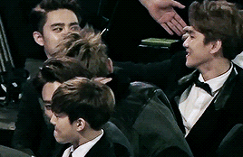 kyvngsoo: Baekhyun really loves to tease Kyungsoo ~ 