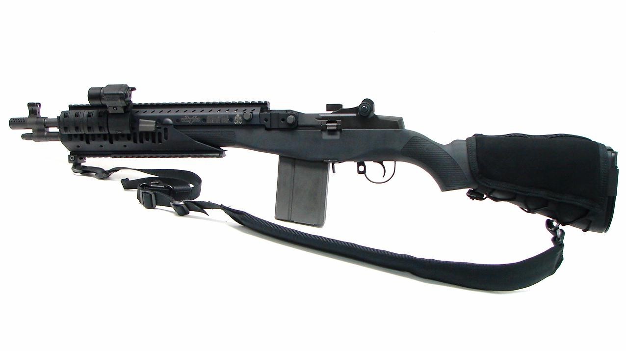 fmj556x45:  Springfield Socom II .308 caliber rifle. Socom II with Vltor Quad rail