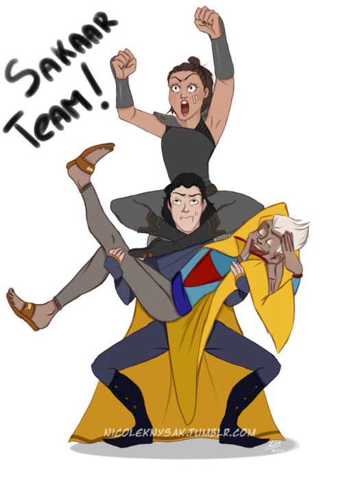 nicoleknysak:Sakaar Team!!! [Click, for better quality]