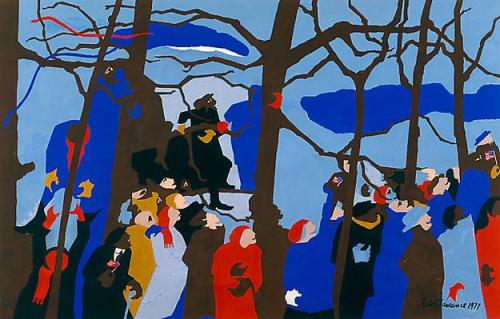 The Swearing In No. 1, 1977, Jacob Lawrence