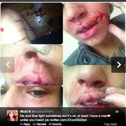 hellocaponex3:  ratchetmess:  meanwhile on twitter  😡 this makes me sad but angry  Be jealous, hoes!