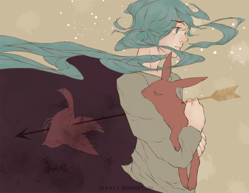 dyorius:  August 14, 2013Feelings—“oblivious of the deep wounds hidden”.Didn’t like the original colours so I changed it.Tools: Paint Tool Sai, Bamboo Splash Tablet 
