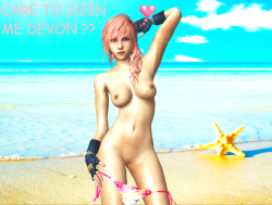 Well These are an &ldquo;Requests &rdquo;! For one of My Friends Back on &ldquo;DA &rdquo;! (Deviantart !) (Devon-Sniegowski94 !) Well he wanted Me To &ldquo;Lighting Farron &rdquo;! Form The( FFX Games ?) (Final Fantasy ?) well he wnted me to Her &ldquo;