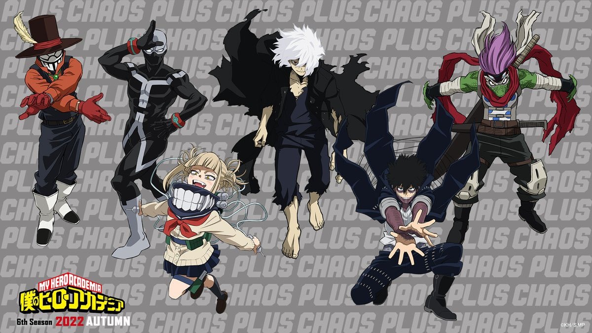 shigaraki S6 OP  Anime, Tomura shigaraki, My hero academia