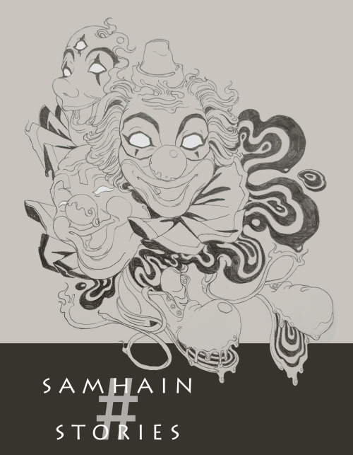 Some more Halloween sketchwork I did for the Samhain Stories digital festival. This one doubled as a
