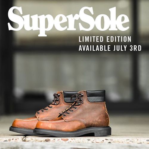 Just a few more days and you can get the Limited Edition Red Wing SuperSole on your feet! Here you s