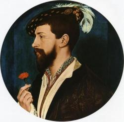 artist-holbein:  Portrait of Simon George of Quocote, Hans Holbein the Younger Medium: oil,panel 