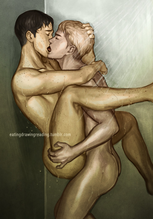 eatingdrawingreading:  JeanMarco shower sex porn pictures