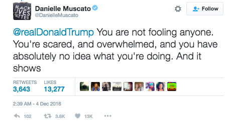 micdotcom:One woman delivered the perfect response to Donald Trump’s Twitter meltdown